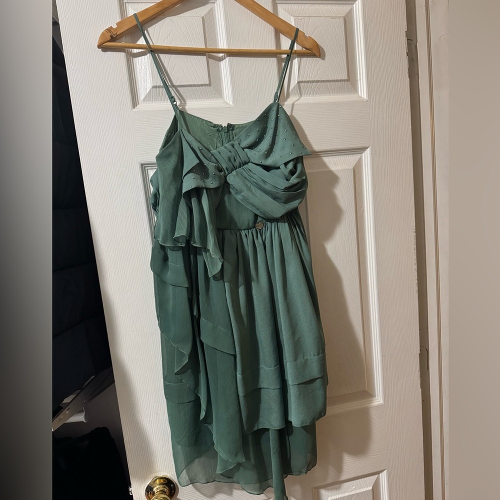 Liu Jo Green Layered Dress